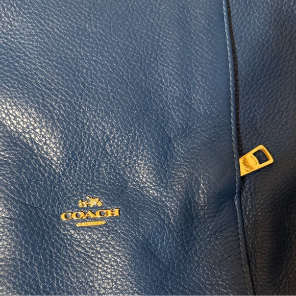 Coach BLUE Crossbody - Beautiful - Picture 6 of 6